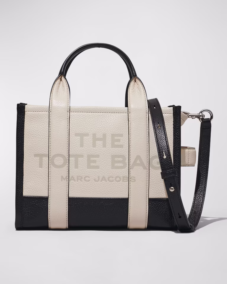 Colorblock Mini Leather The Tote Bag
